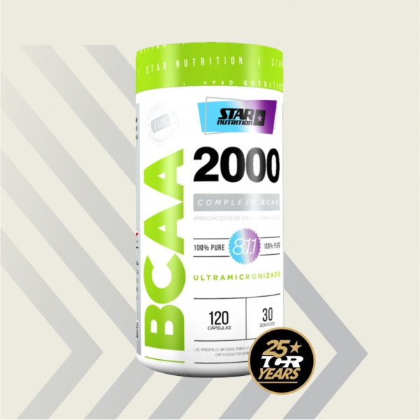 'BCAA 2000  Star Nutrition® - 120 caps.